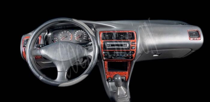 Toyota Corolla Konsol-Torpido Kaplama 1992-1997 7 Parça