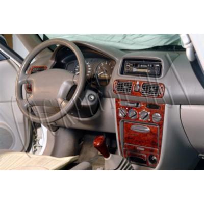 Консоль Toyota Corolla шпон красного дерева 1997-2002 гг. 14 шт.