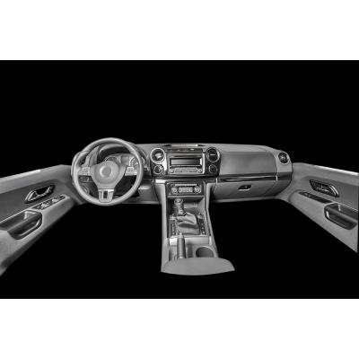 Консоль Volkswagen Amarok шпон красного дерева 2010- г. 37 шт.