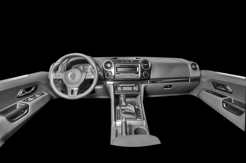 Консоль Volkswagen Amarok шпон красного дерева 2010- г. 37 шт.