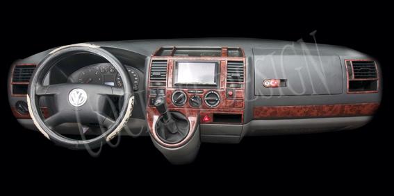 Volkswagen Carevella T5 Konsol-Torpido Kaplama 2003-2009 31 Parça