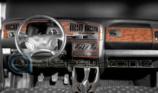 Volkswagen Golf 3 Konsol-Torpido Kaplama 1991-1995 20 Parça