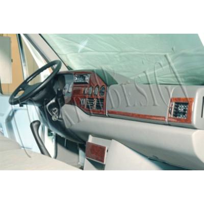 Volkswagen LT Volt / Sprinter Console-Mahogany Veneer 1995-2006 17 Pieces