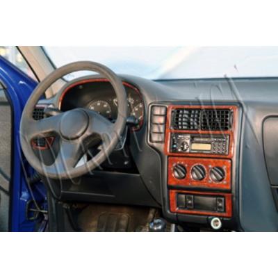 Volkswagen Polo Uyumlu Konsol-Torpido Kaplama 1994-1999 10 Parça