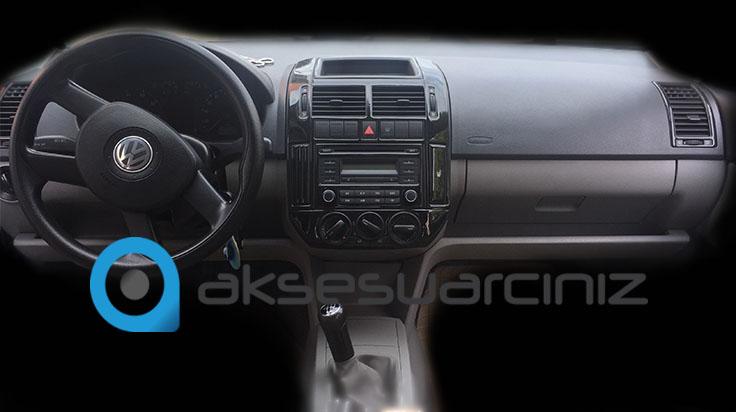 Volkswagen Polo Piano Черное покрытие 2005-2009 гг. 15 шт.