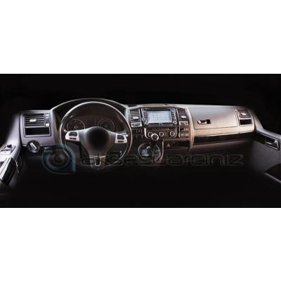 Volkswagen Transporter T6 Piano Black Coating 2010-2014 37 шт.