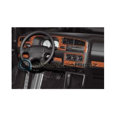 Volkswagen Vento Console-Mahogany Veneer 1995-1997 23 Pieces