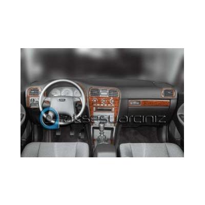 Volvo S40 / V40 Uyumlu Konsol-Torpido Kaplama 2000-2003 10 Parça