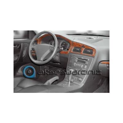 Volvo S60 / V70 Uyumlu Konsol-Torpido Kaplama 2005-2009 8 Parça