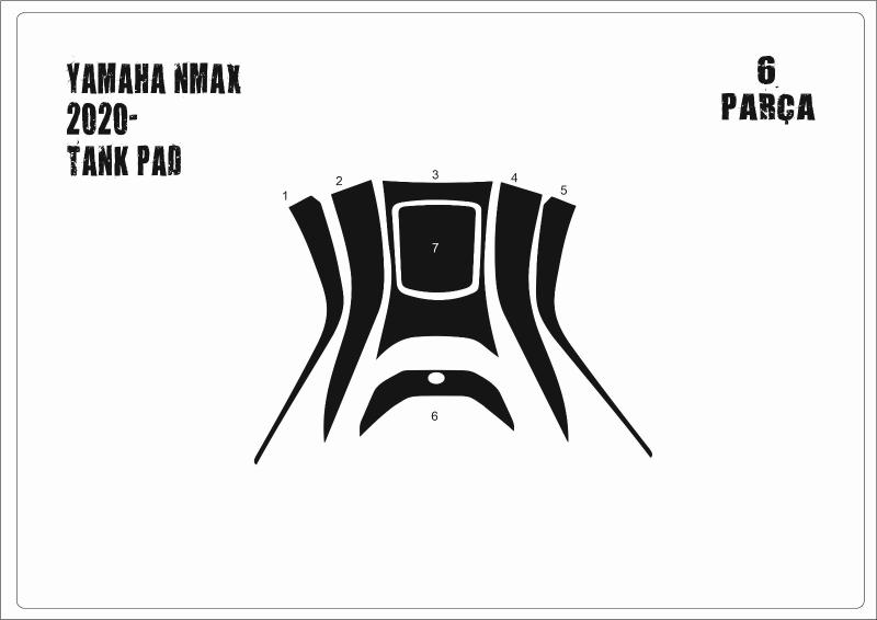 Yamaha NMAX 2020- Tank Pad ve Kaplama