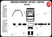 Mercedes Sprinter-Crafter Maun Kaplama 2006 18 Parça