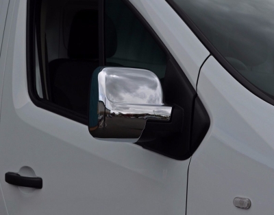 Renault Trafic 3 Ayna Kapağı 2 Prç. Abs Krom 2015 ve Sonrası
