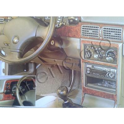 Daewoo Cielo Nexia Console-Mahogany Veneer 1995-1997 16 Pieces