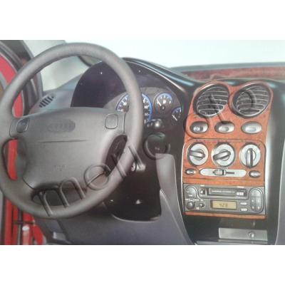 Daewoo Matiz Console-Mahogany Veneer 1998-2005 1 Pieces
