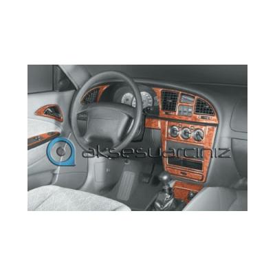 Daewoo Nubira 2 Console-Mahogany Veneer 1999-2004 23 Pieces