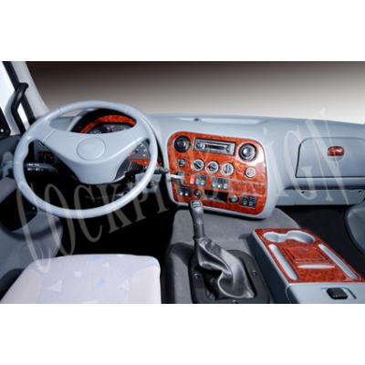 Ford Cargo 1838T Console-Mahogany Veneer 2007-2012 18 Pieces