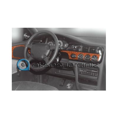 Ford Escord Console-Mahogany Veneer 1995-2000 12 Pieces