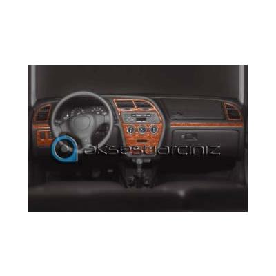 Peugeot 306 Консоль-шпон красного дерева 1993-1997 гг. 13 шт.