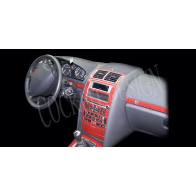 Peugeot 407 Console-Mahogany Veneer 2005-2010 1 Pieces