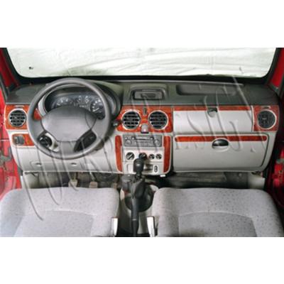 Renault Kangoo Kubicstar Console-Mahogany Veneer 1998-2008 10 Pieces