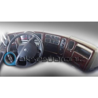 Renault Premium Midlum Console-Mahogany Veneer 2005 12 Pieces