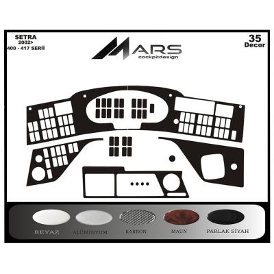 Setra S 417 HDH Konsol-Torpido Kaplama 2002 35 Parça