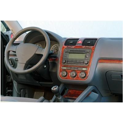 Volkswagen Golf 5 Konsol-Torpido Kaplama DİGİTAL KLİMA 2003-2008 16 Parça