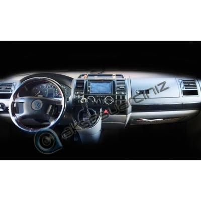 Volkswagen Transporter T5 Piano Black Coating 2003-2009 29 шт.