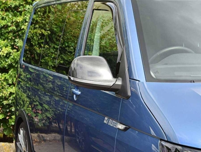 VW T6 Transporter VAN Karbon Ayna Kapağı 2 Parça 2015 ve Sonrası