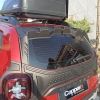 Dacia Duster 2018- Arka Cam Spoyler 3 Prç.