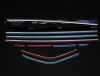 OMSA Ford Kuga 2 Krom Cam Alt Çıtası 10 Parça 2012-2019 Arası
