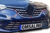 OMSA Renault Megane 4 HB Krom Ön Panjur 5 Parça 2021 ve Sonrası